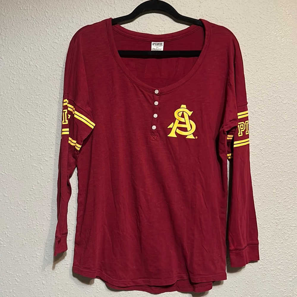 Arizona State long sleeve Henley